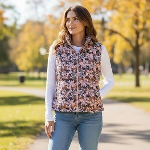 NWT The North Face Women’s Tamburello Vest in‎ Pink Moss Size Medium